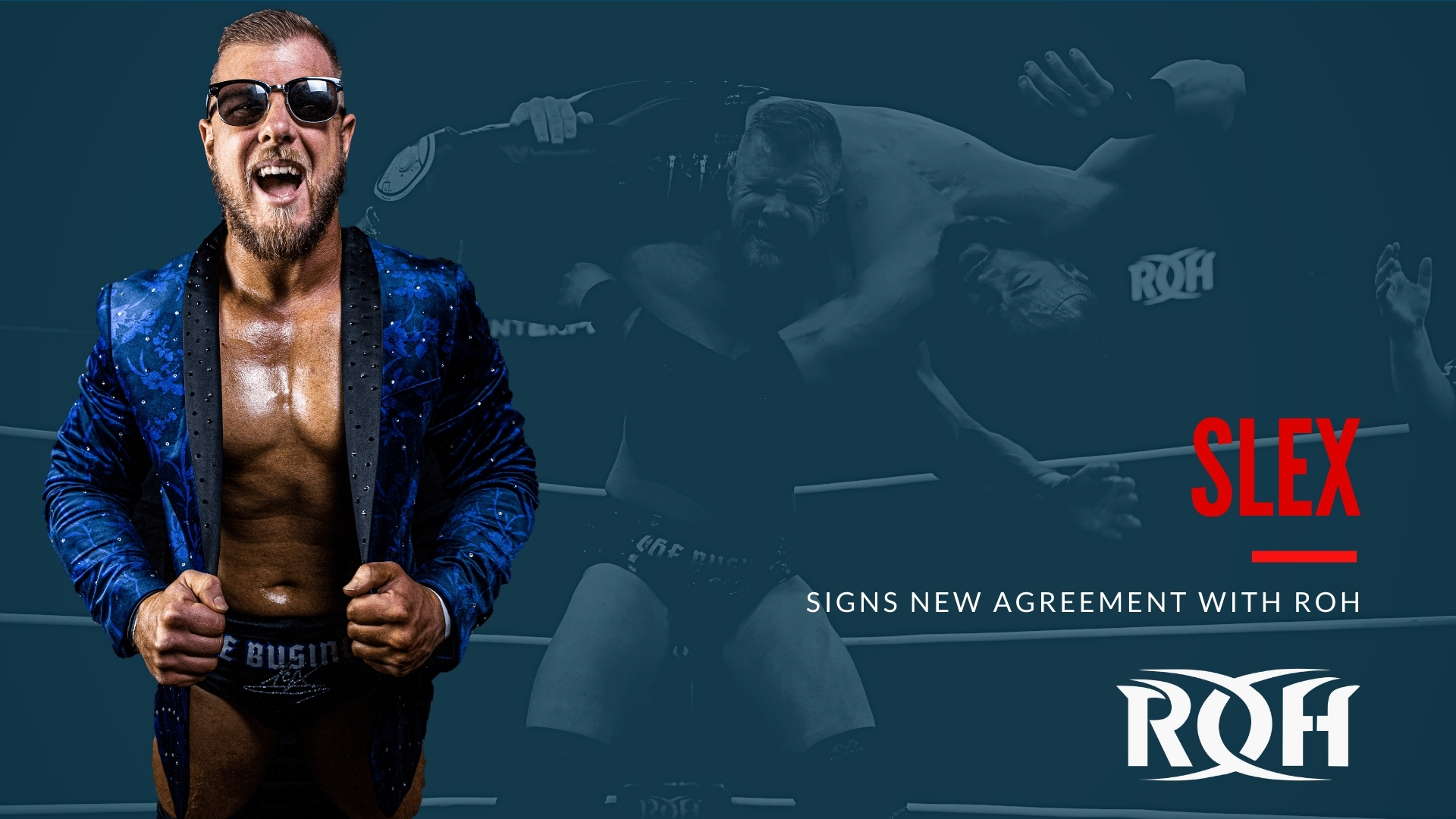 Australian wrestler Slex signs new contract with ROH