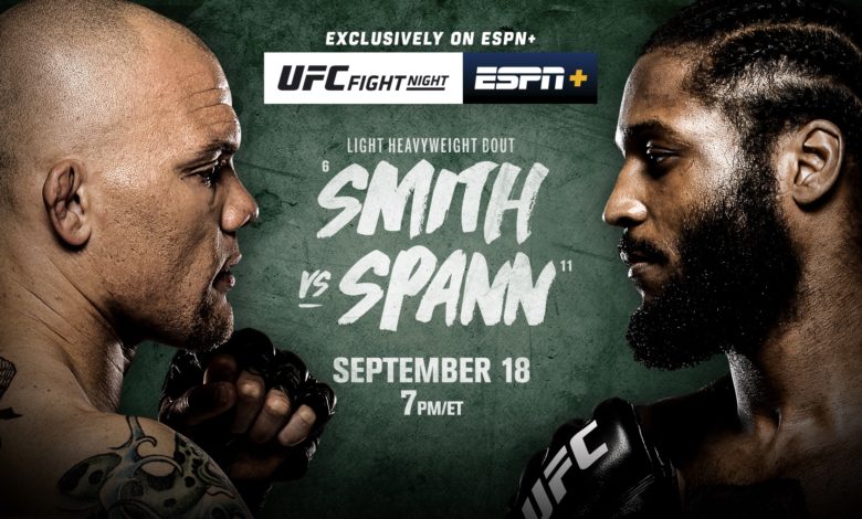 UFC on ESPN+ 50 live results: Anthony Smith vs. Ryan Spann