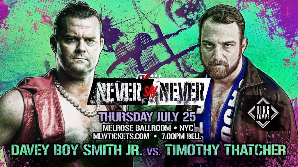 Davey Boy Smith Jr. vs. Timothy Thatcher set for MLW tapings