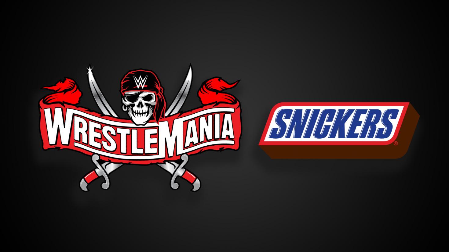 Snickers to sponsor WWE WrestleMania 37 & WM main event