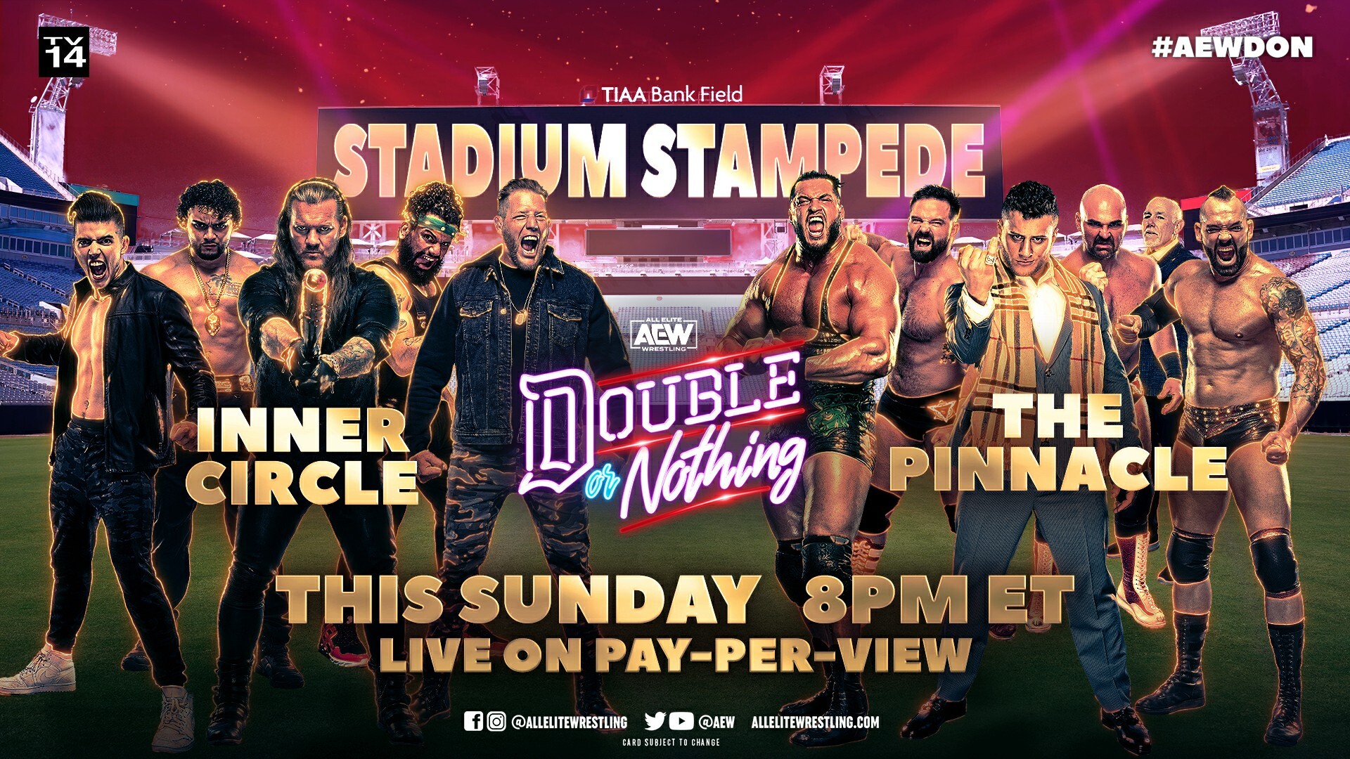 Inner Circle win Stadium Stampede match at AEW Double or Nothing