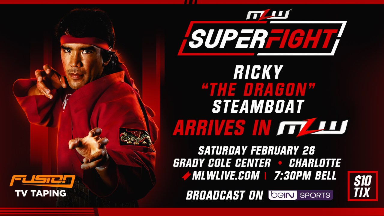 Ricky ‘The Dragon’ Steamboat to appear at MLW SuperFight