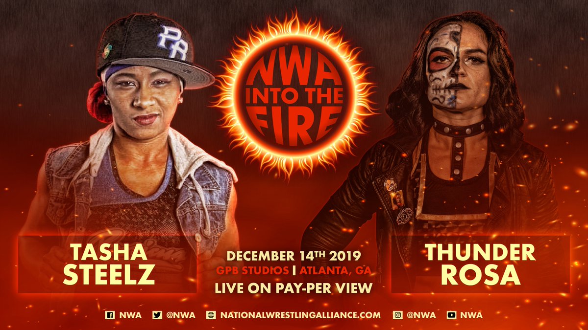 Updated card for NWA Into the Fire PPV