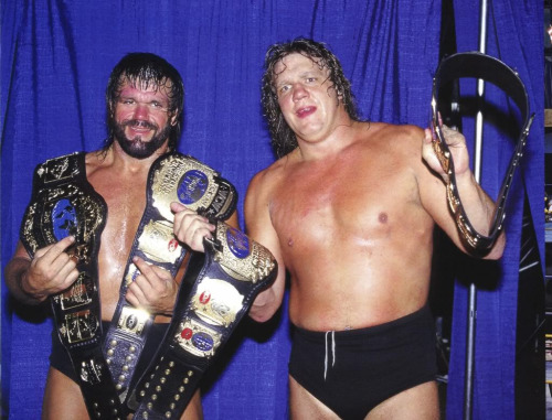 Daily Pro Wrestling History (03/06): Williams & Gordy win AJPW tag titles