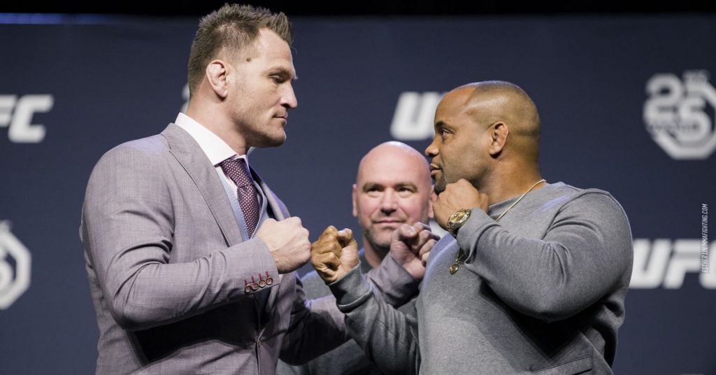 Daniel Cormier-Stipe Miocic rematch set for August’s UFC 241