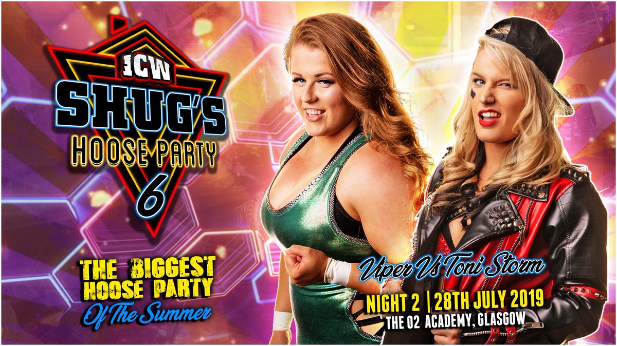 ICW Shug’s Hoose Party 6 night two results: Toni Storm vs. Viper