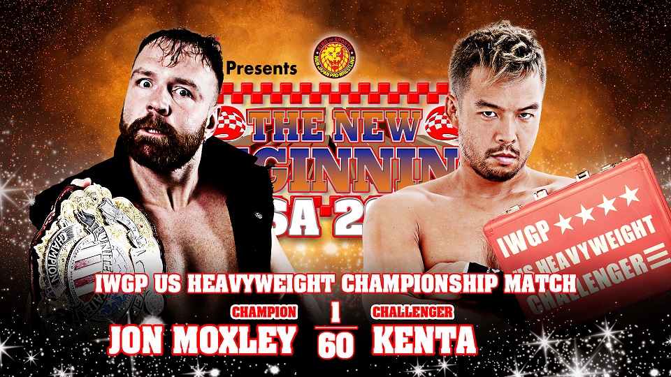 NJPW Strong results: Jon Moxley vs. KENTA