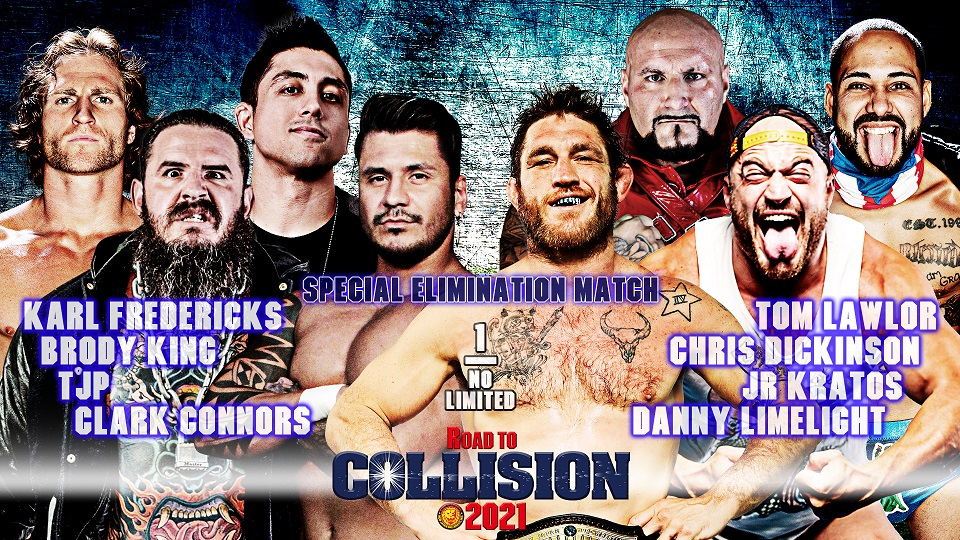 Three matches set for NJPW Strong Road to Collision