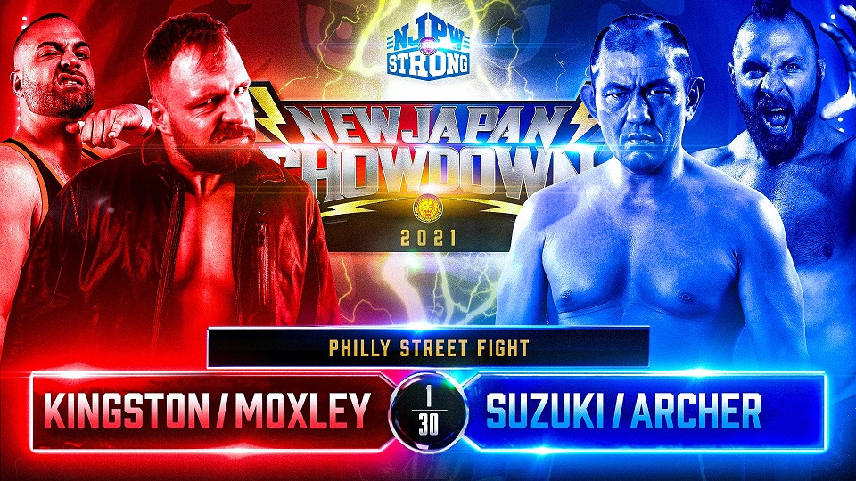 Moxley & Kingston vs. Suzuki & Archer set for NJPW Strong
