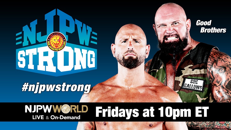 The Good Brothers announced for NJPW Strong Tag Team Turbulence