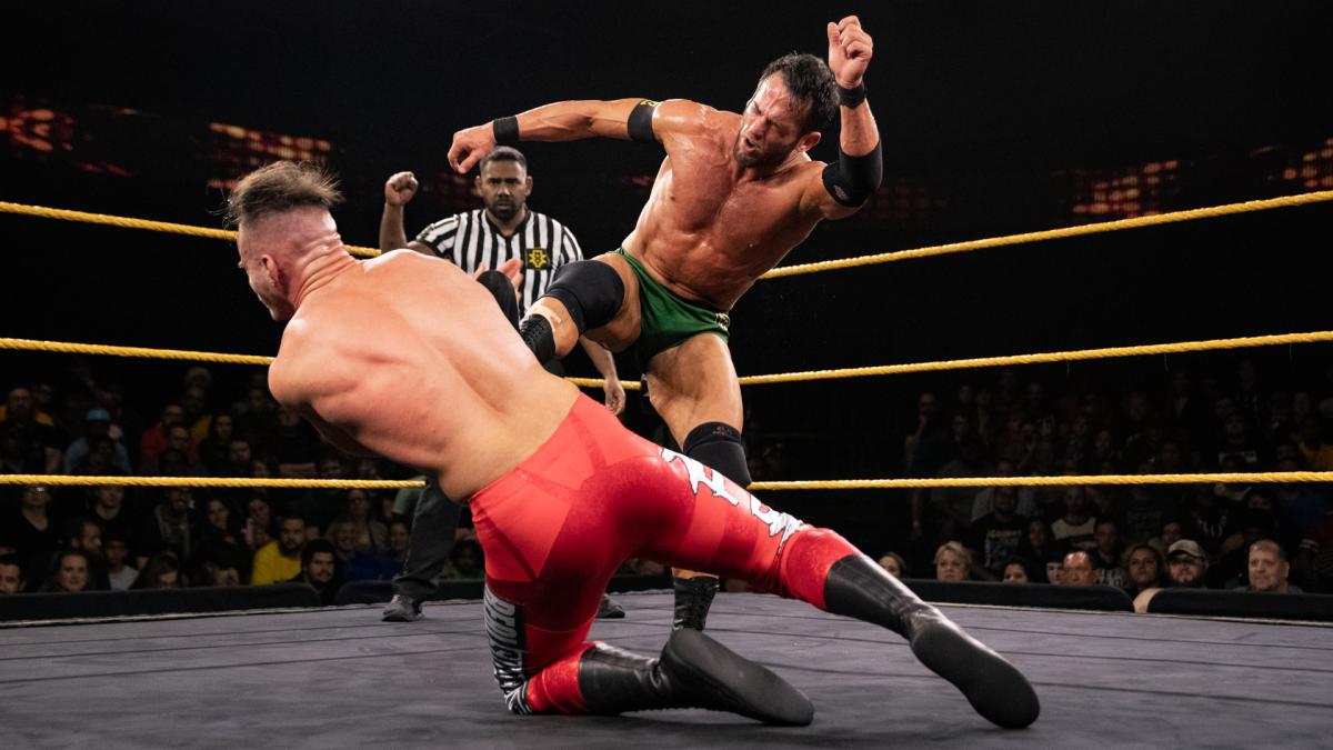 WWE NXT video highlights: Strong vs. Theory, Lee & Lio Rush team up