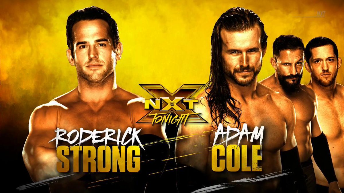 WWE NXT results: Roderick Strong vs. Adam Cole