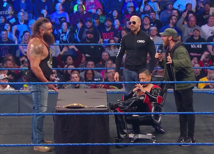 3-on-1 Intercontinental title match added to WWE Elimination Chamber