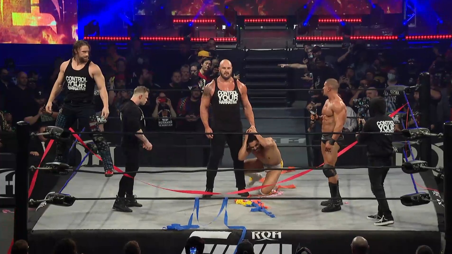 Braun Strowman appears at ROH Final Battle, aligns with EC3