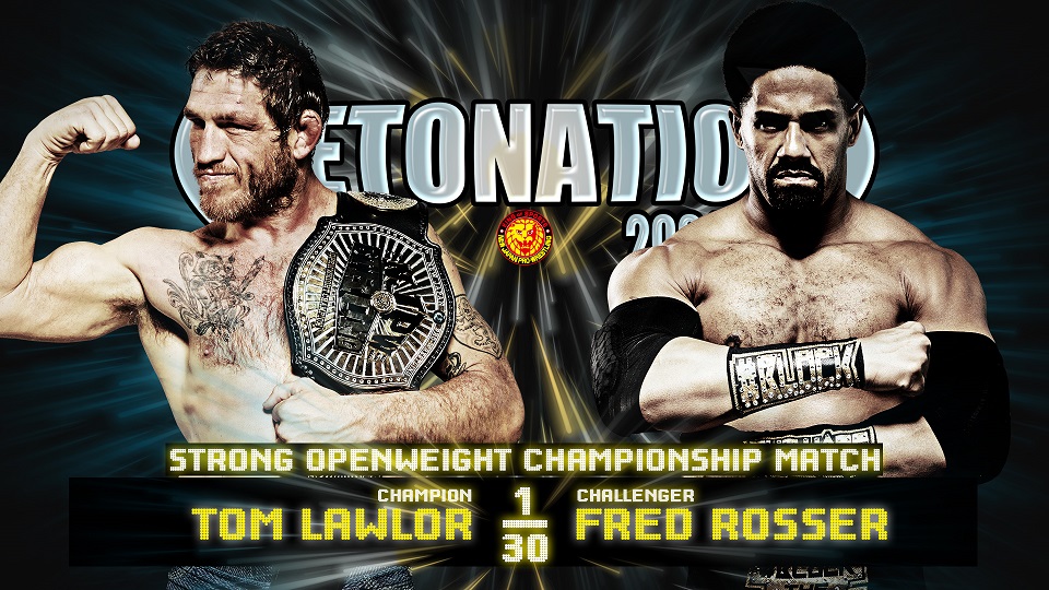 Openweight title match to headline NJPW Strong