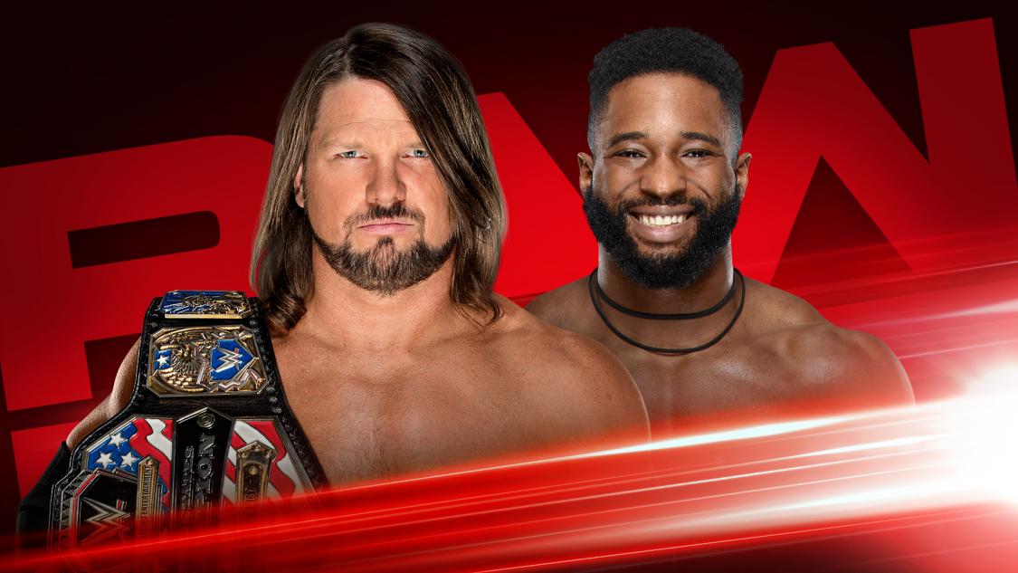 Cedric Alexander challenging for US title on WWE Raw season premiere