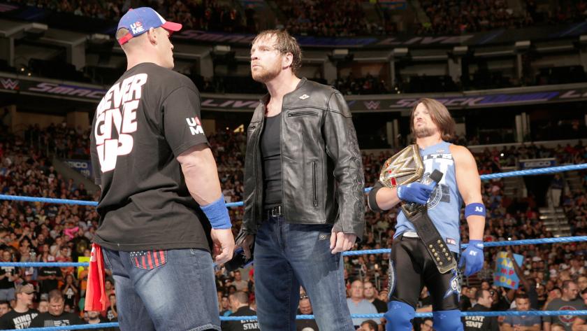 WWE Hershey, PA, live results: Styles defends against Cena and Ambrose
