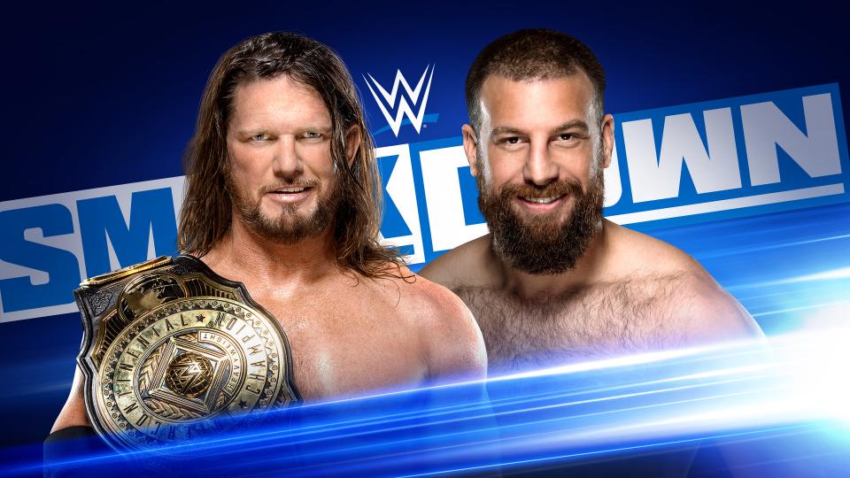 WWE SmackDown live results: Styles vs. Gulak IC title match