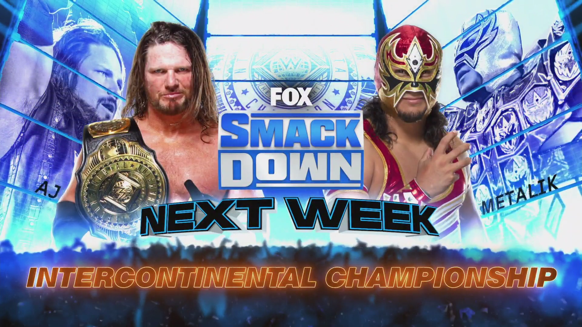 Gran Metalik to challenge AJ Styles for WWE Intercontinental title