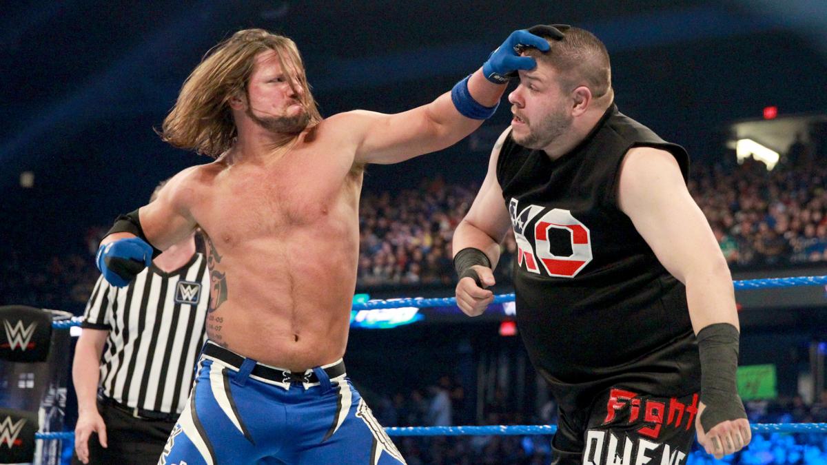 AJ Styles wins battle royal, gets US title shot at WWE Battleground