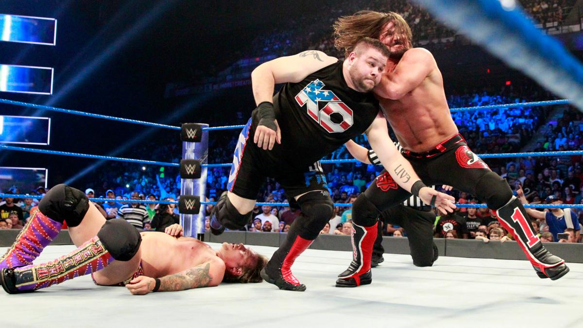 WWE SmackDown video highlights: Owens vs. Styles vs. Jericho