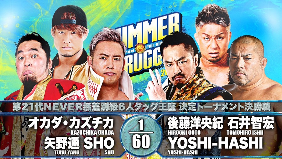 NJPW Summer Struggle results: NEVER Six-Man tournament finals