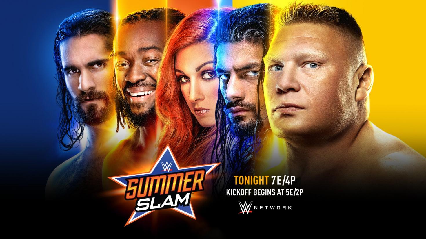 WWE SummerSlam live results: Brock Lesnar vs. Seth Rollins