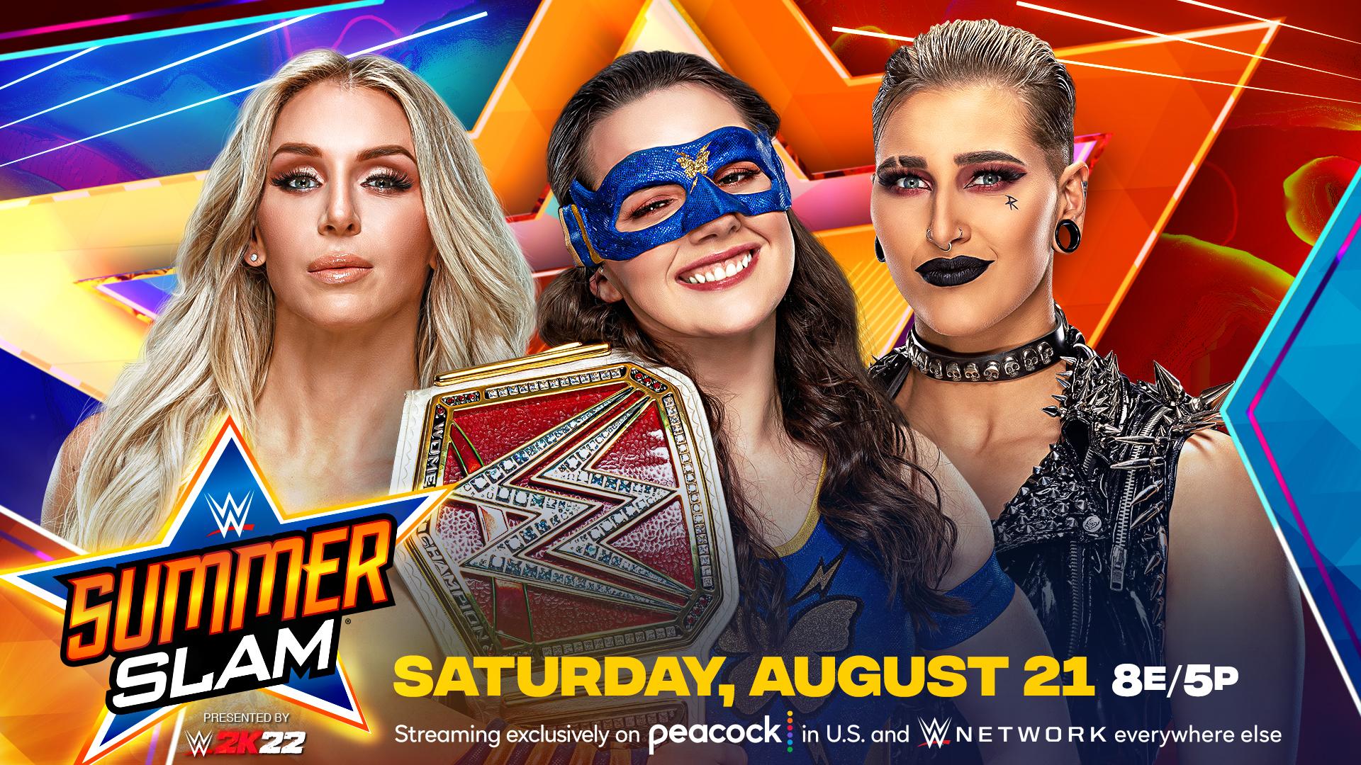 Triple threat Raw Women’s title match set for WWE SummerSlam