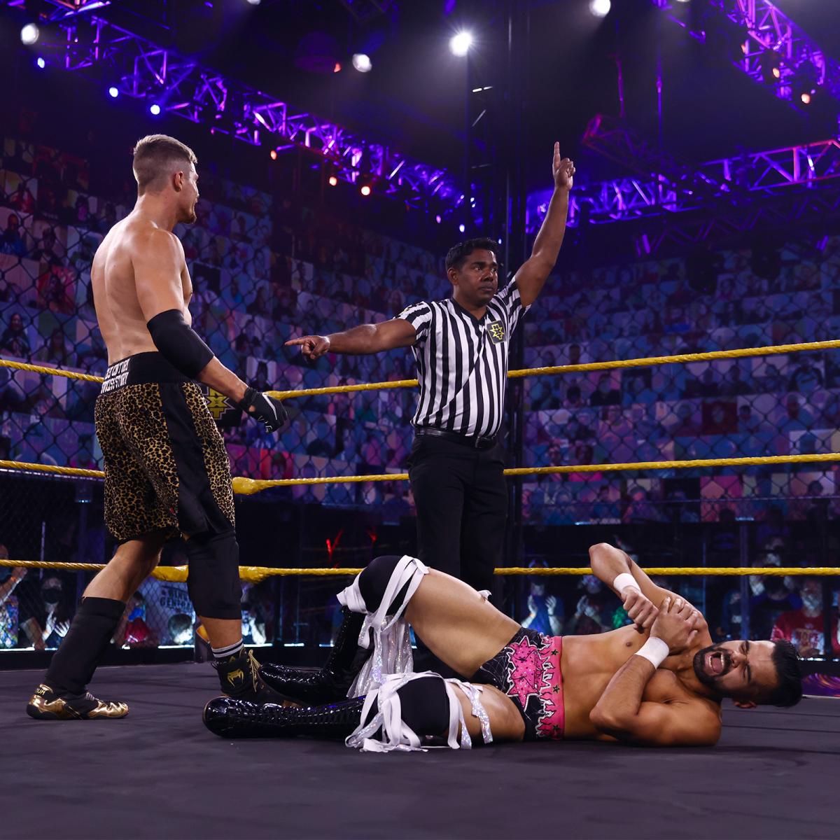 Sunil Singh suffers dislocated shoulder on WWE 205 Live