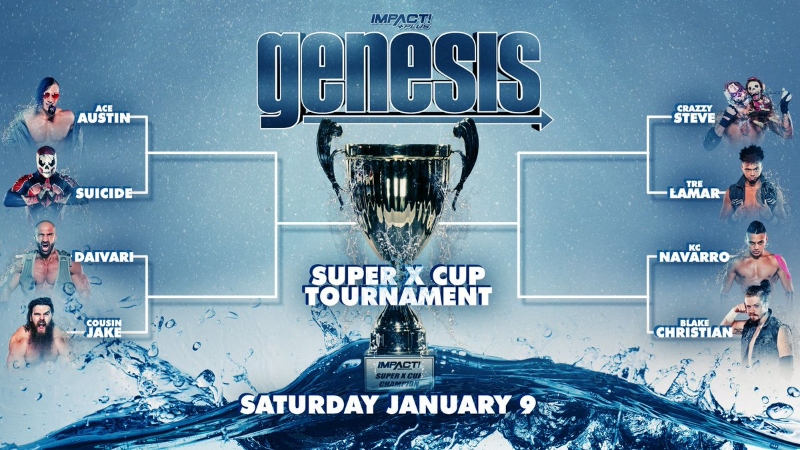 Impact unveils Super X-Cup tournament field for Genesis