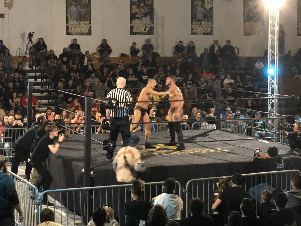Warrior Wrestling results: Minoru Suzuki vs. Tom Lawlor