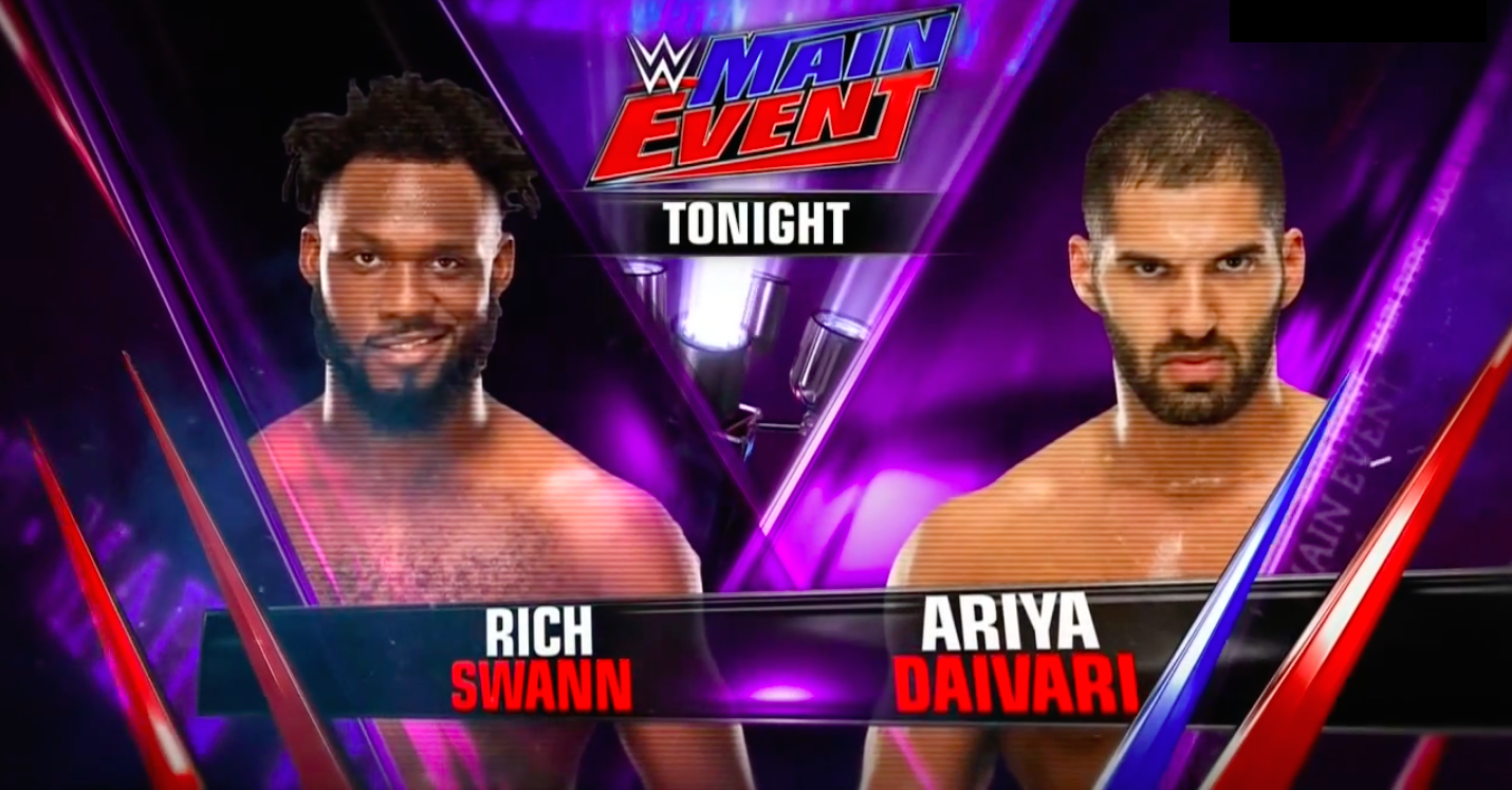 WWE Main Event results: Rich Swann vs. Ariya Daivari