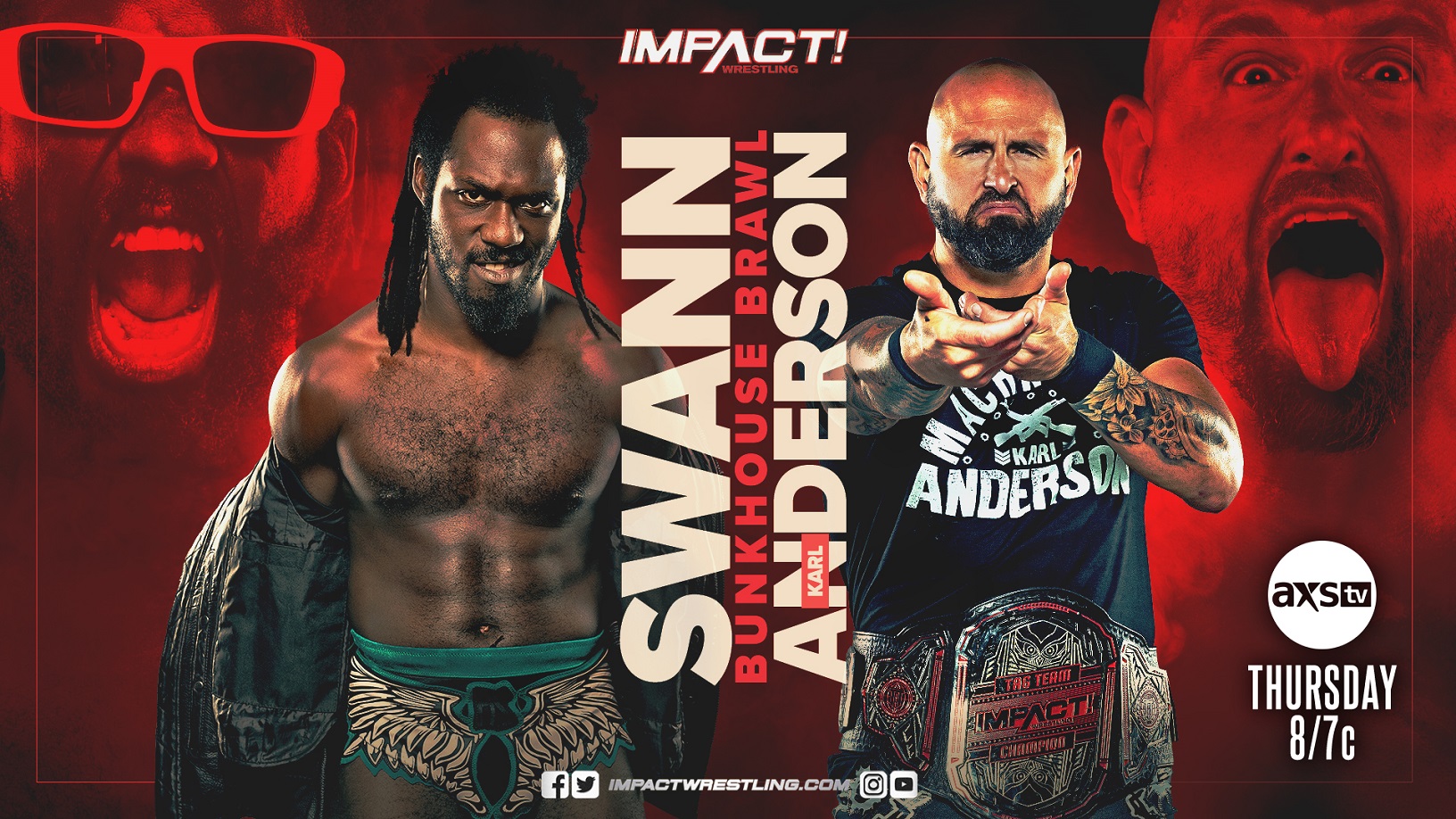 Impact Wrestling live results: Swann vs. Anderson bunkhouse brawl