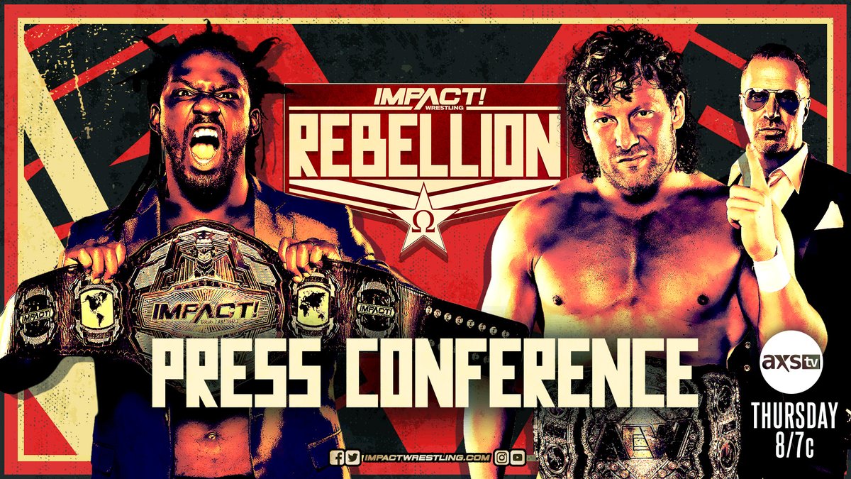 Kenny Omega-Rich Swann press conference set for Impact Wrestling