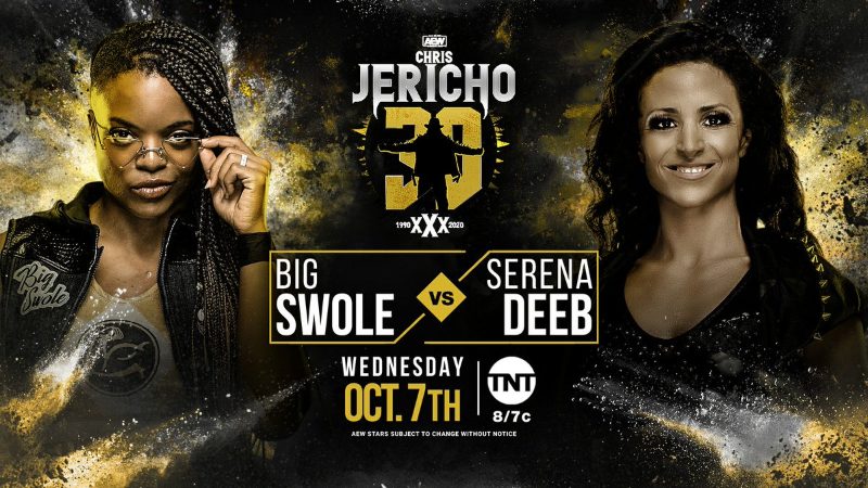 Big Swole vs. Serena Deeb added to this week’s AEW Dynamite