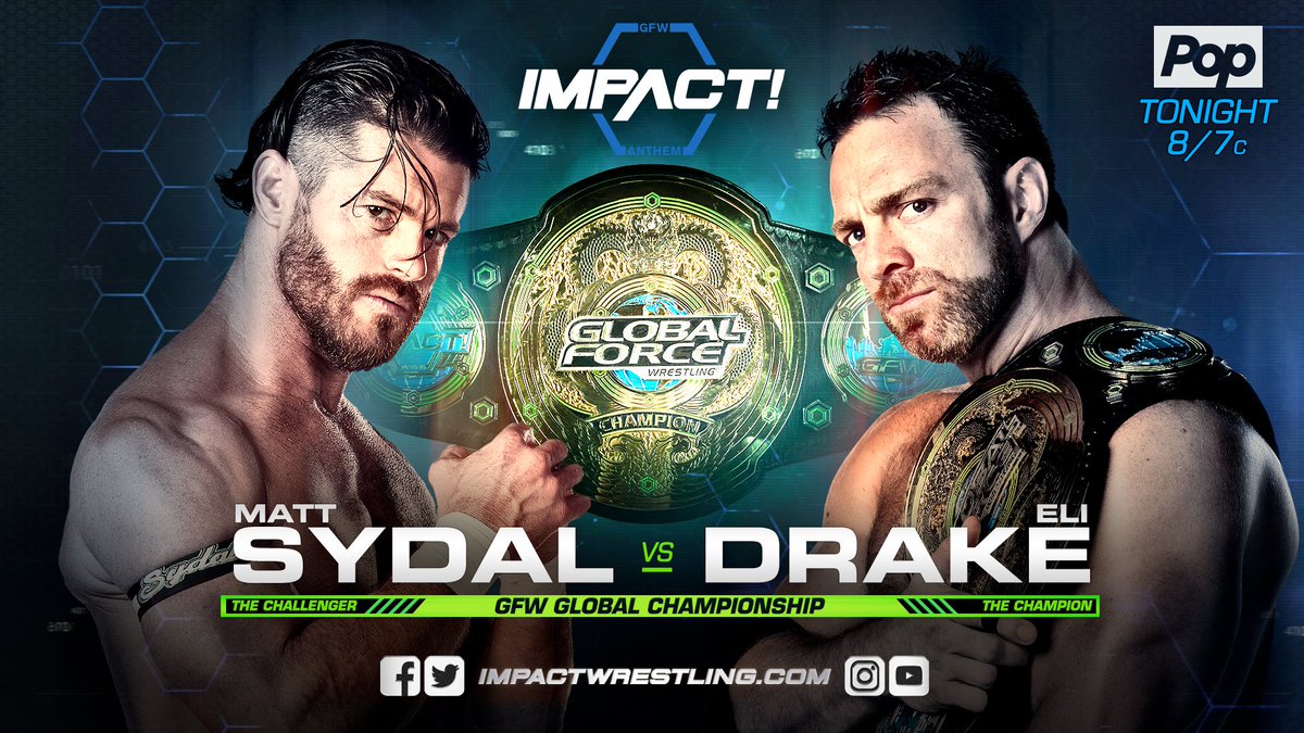 GFW Impact results: Eli Drake defends against Matt Sydal