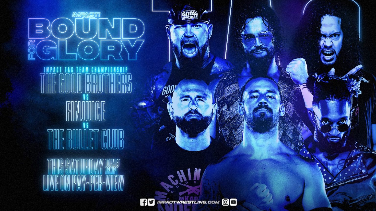 Three-way Tag Team title match set for Impact Bound for Glory