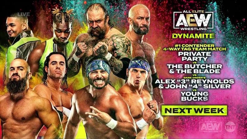 Four-way for Tag Team title shot at Full Gear set for AEW Dynamite