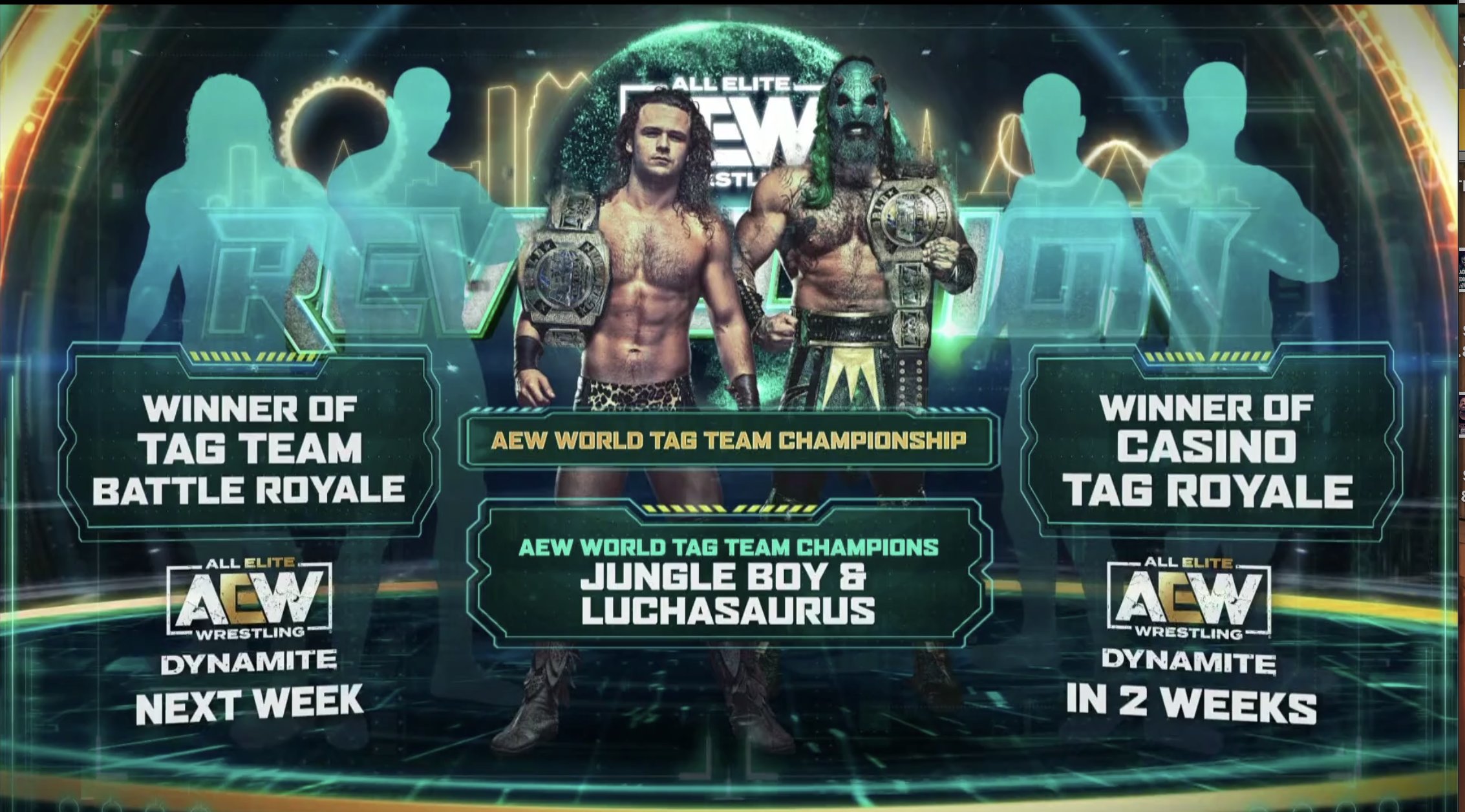 Three-way AEW World Tag Team title match announced for Revolution