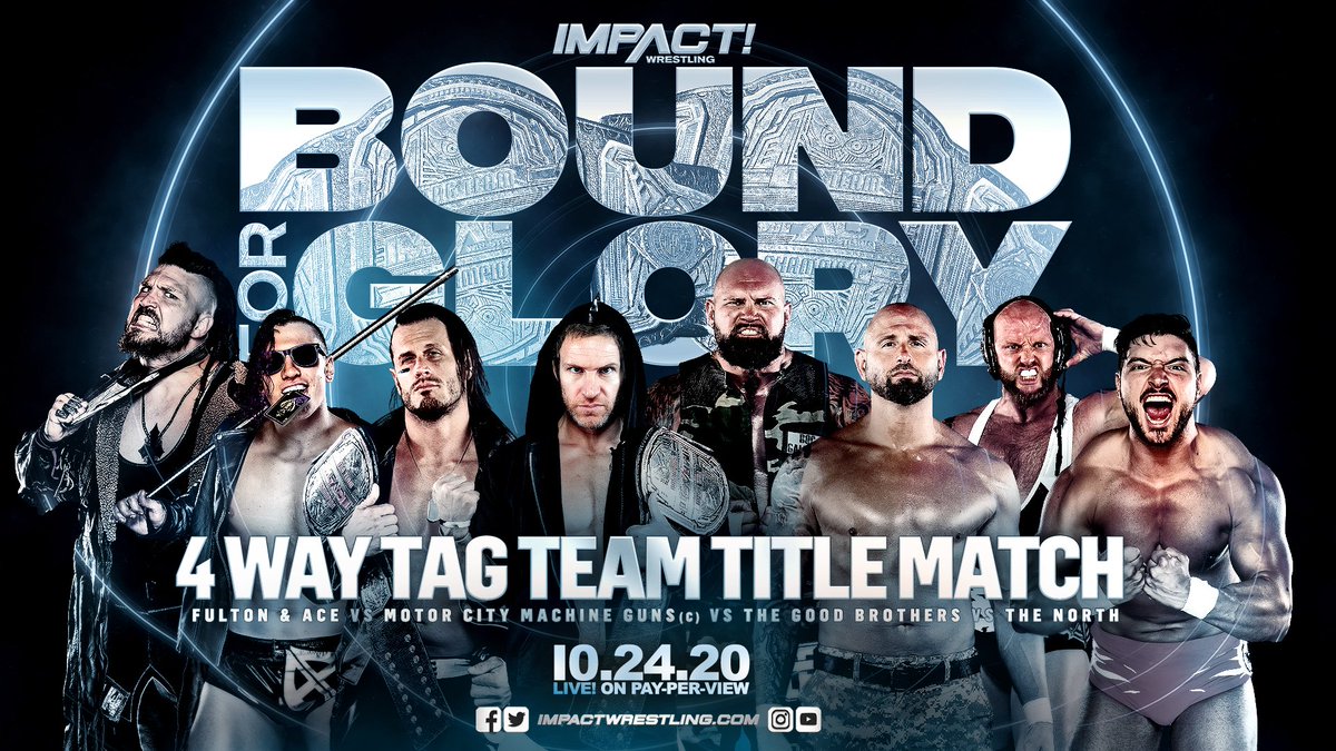 Four-way Impact Tag Team title match set for Bound for Glory