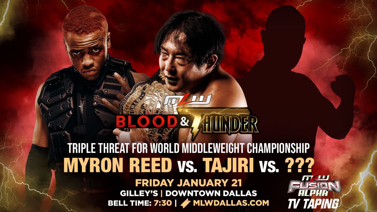 Mystery entrant Middleweight title match added to MLW Blood & Thunder