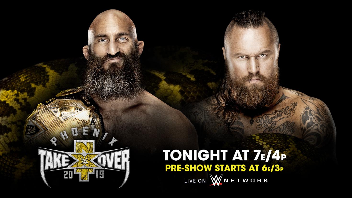 NXT TakeOver Phoenix live results: Four title matches