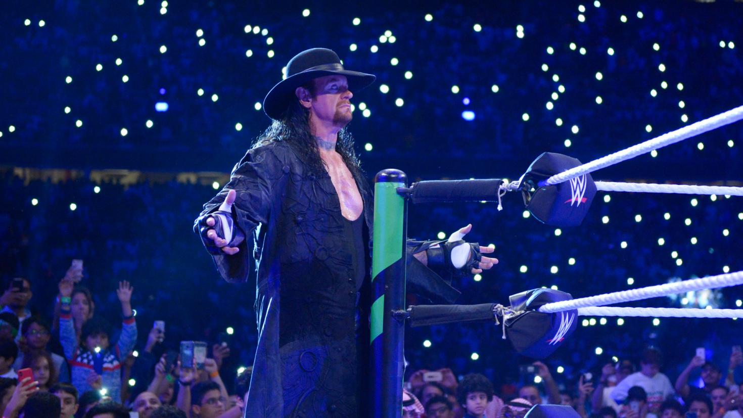 The Undertaker advertised for WWE SmackDown 1000