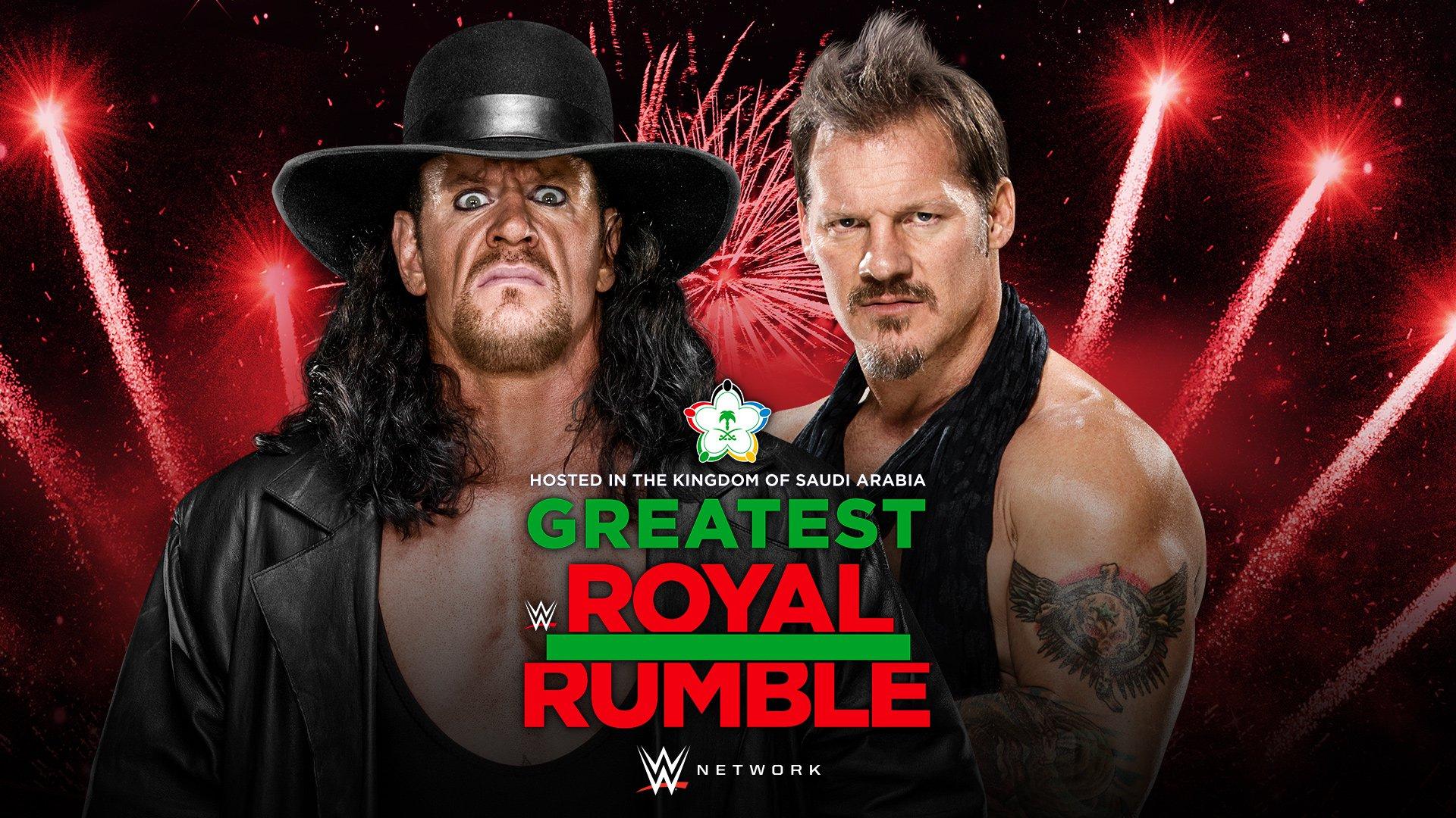 Undertaker now facing Chris Jericho at WWE Greatest Royal Rumble