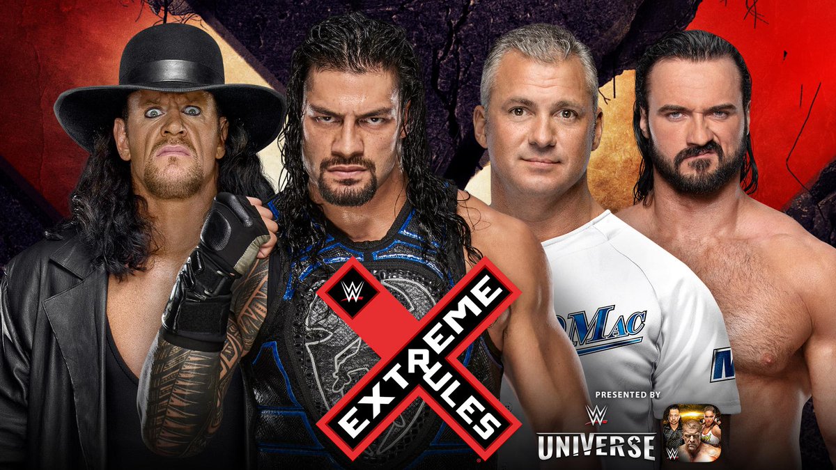 Taker & Reigns vs. Shane & McIntyre to open Extreme Rules main card