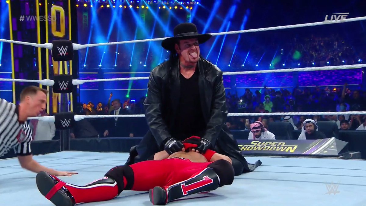 The Undertaker enters gauntlet match at WWE Super ShowDown