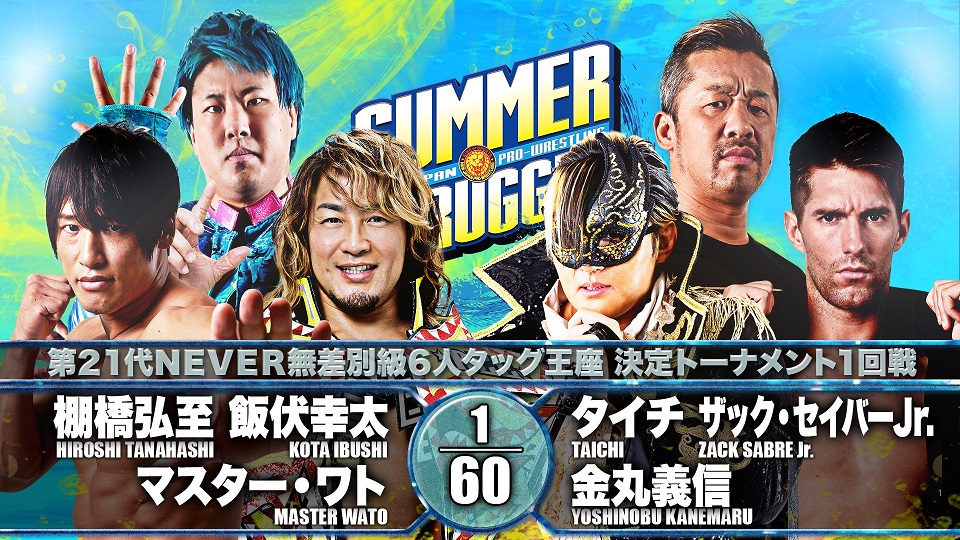 NJPW Summer Struggle results: NEVER Six-Man tourney continues