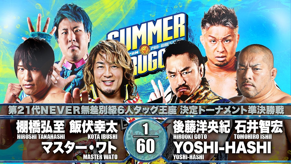 NJPW Summer Struggle results: NEVER Six-Man tourney semifinals