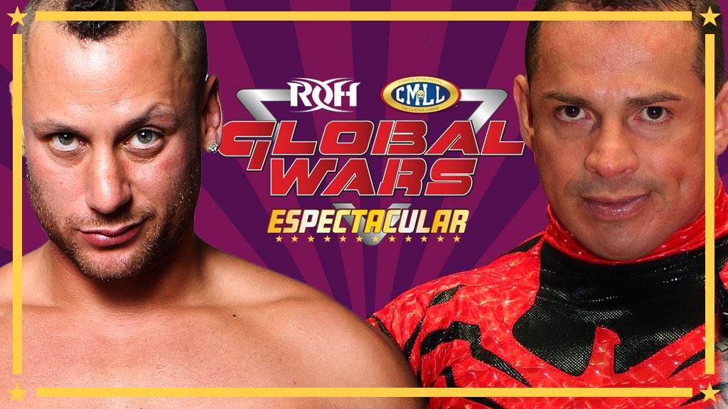 ROH World title match set for Global Wars Espectacular tour