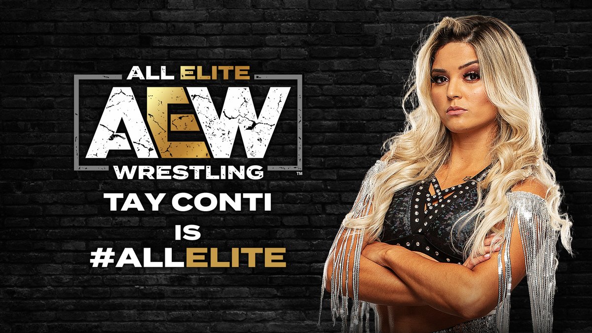 AEW announces signing of Tay Conti